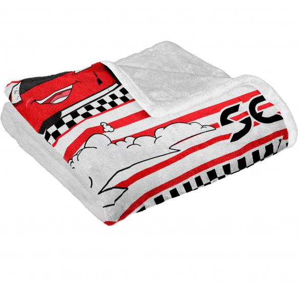 Pembe Fiyonklu Baskılı Welsoft Çocuk Battaniyesi