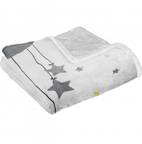 Pembe Fiyonklu Baskılı Welsoft Çocuk Battaniyesi