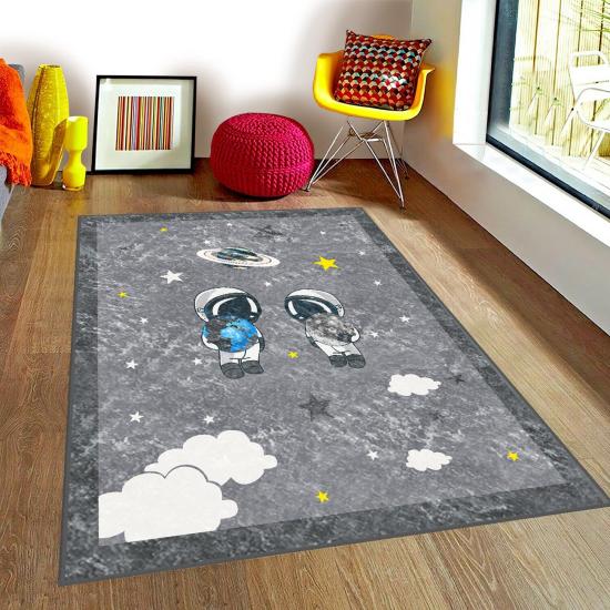 Astronot Çocuk Odası Halısı