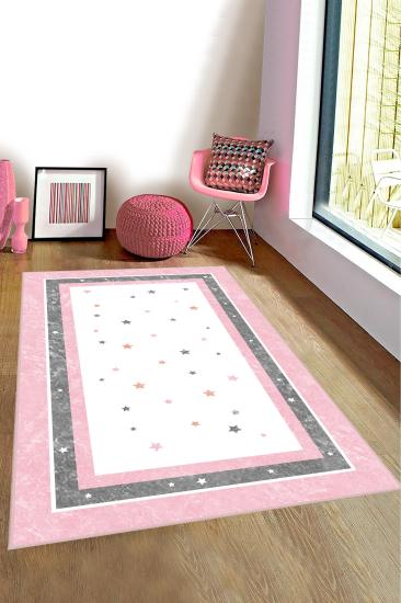 Bebişim Yıldızlı Bİ132 Çocuk Odası Halısı