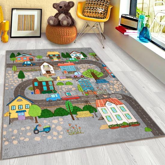 İSKANDİNAV ŞEHİR EĞİTİCİ OYUN HALISI