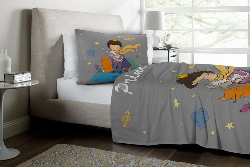 Küçük Prens Tilki Tek Kişilik Nevresim Takımı