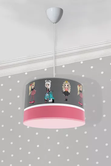 Balerin Prenses Kızlar Çocuk Odası Sarkıt Avize