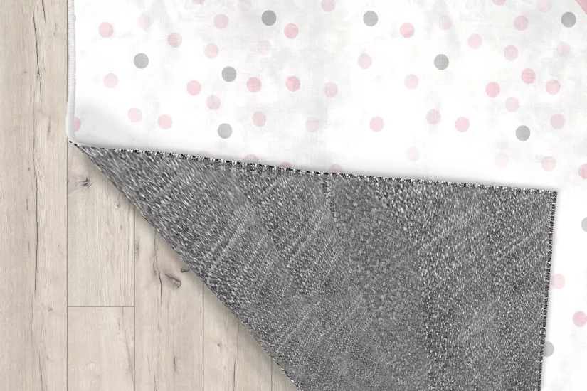 Kalpli Bambu Çocuk Odası Halısı