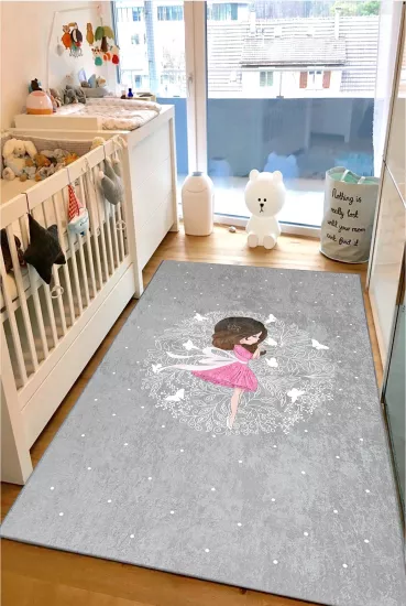 Peri Kızı ve Benekli Çocuk Odası Halısı