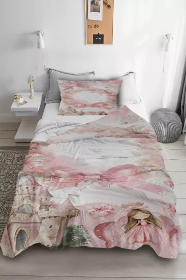 Prenses Şato Tek Kişilik Pike Takımı 