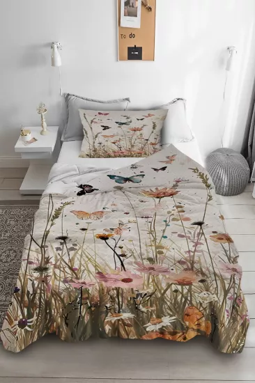 Kelebek Çayırı Tek Kişilik Pike Takımı