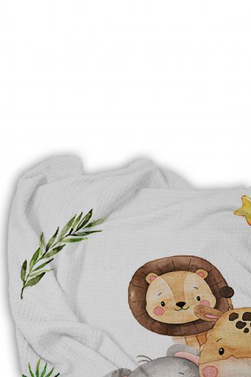 Safari Tek Kişilik Pike (Yastık Kılıflı)