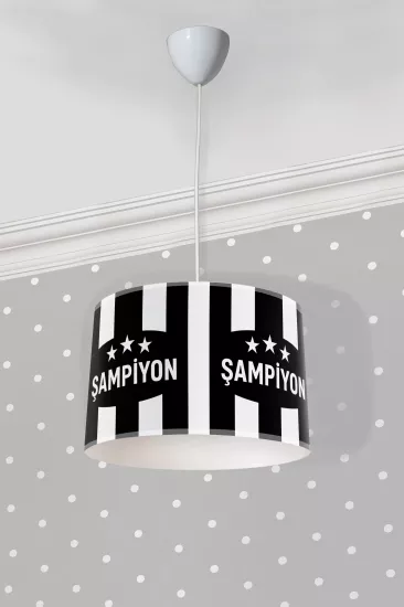 Taraftar Siyah Beyaz Sarkıt Avize