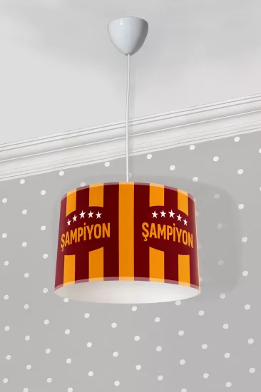  Taraftar Sarı Kırmızı Sarkıt Avize