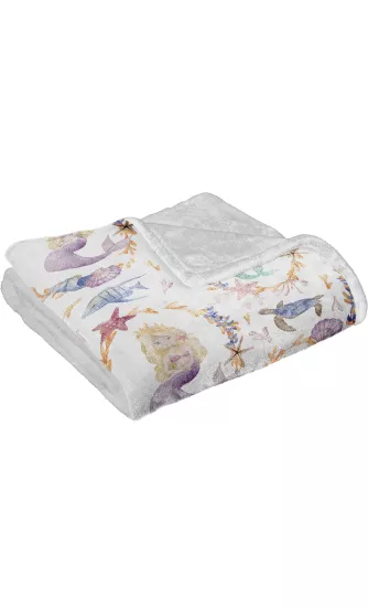 Deniz kızı Masalı Welsoft Çocuk Battaniyesi