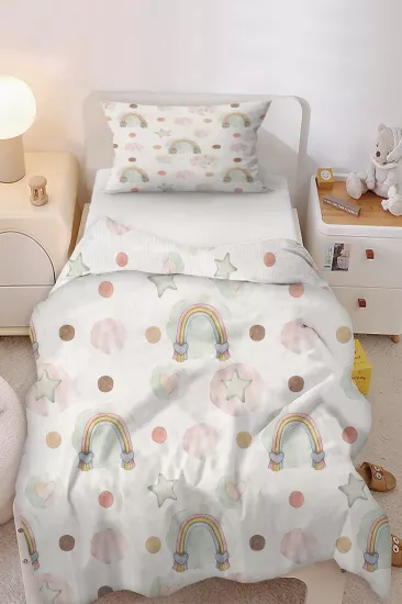 Balerin Kelebek Tek Kişilik Çocuk Nevresim Seti