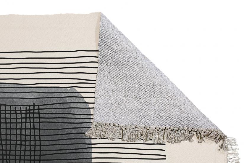 Dekoratif Desenli Etnik Modern Özel Tasarım Dokuma Kilim