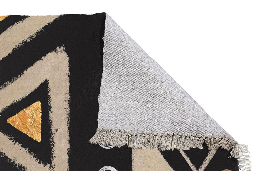 Mistik İskandinav Desenli Dokuma Kilim