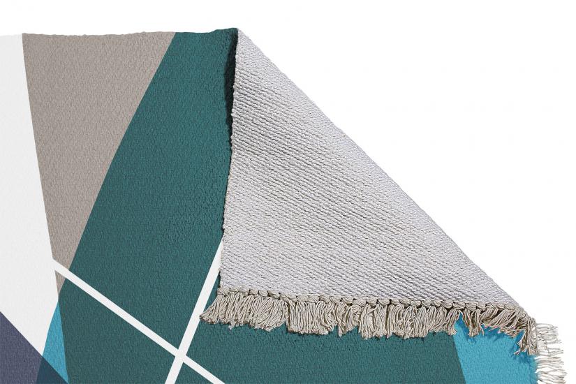 Dekoratif Desenli Etnik Modern Özel Tasarım Dokuma Kilim