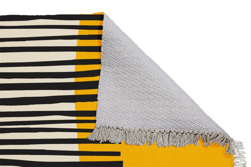 Bohem Etnik Modern Özel Tasarım Dokuma Kilim