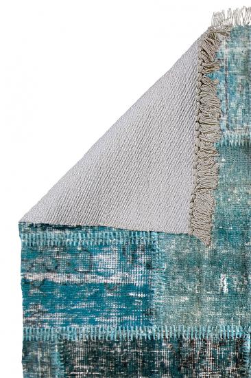 Patchwork Saçaklı Uşak Dokuma Kilim